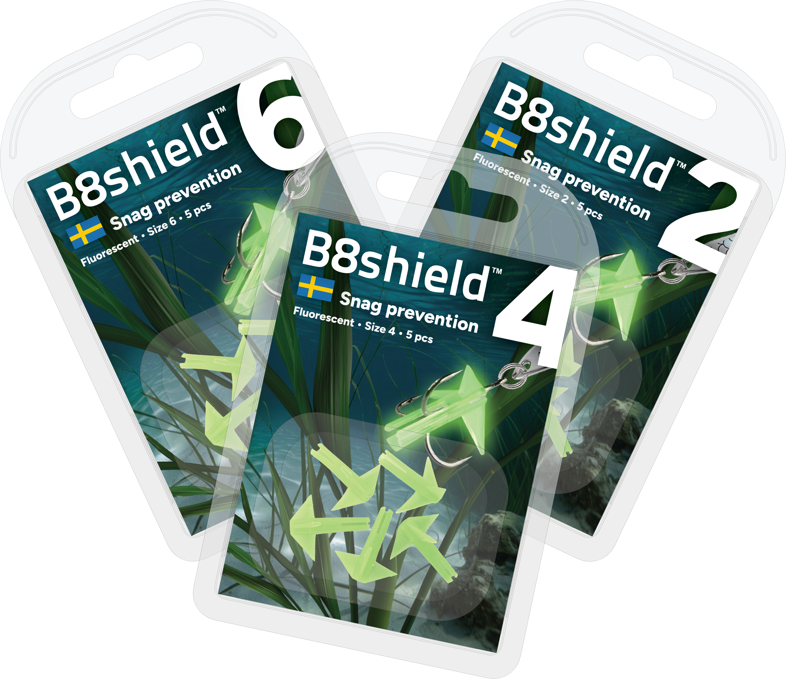 B8Shield™ - Snag prevention 3-pack