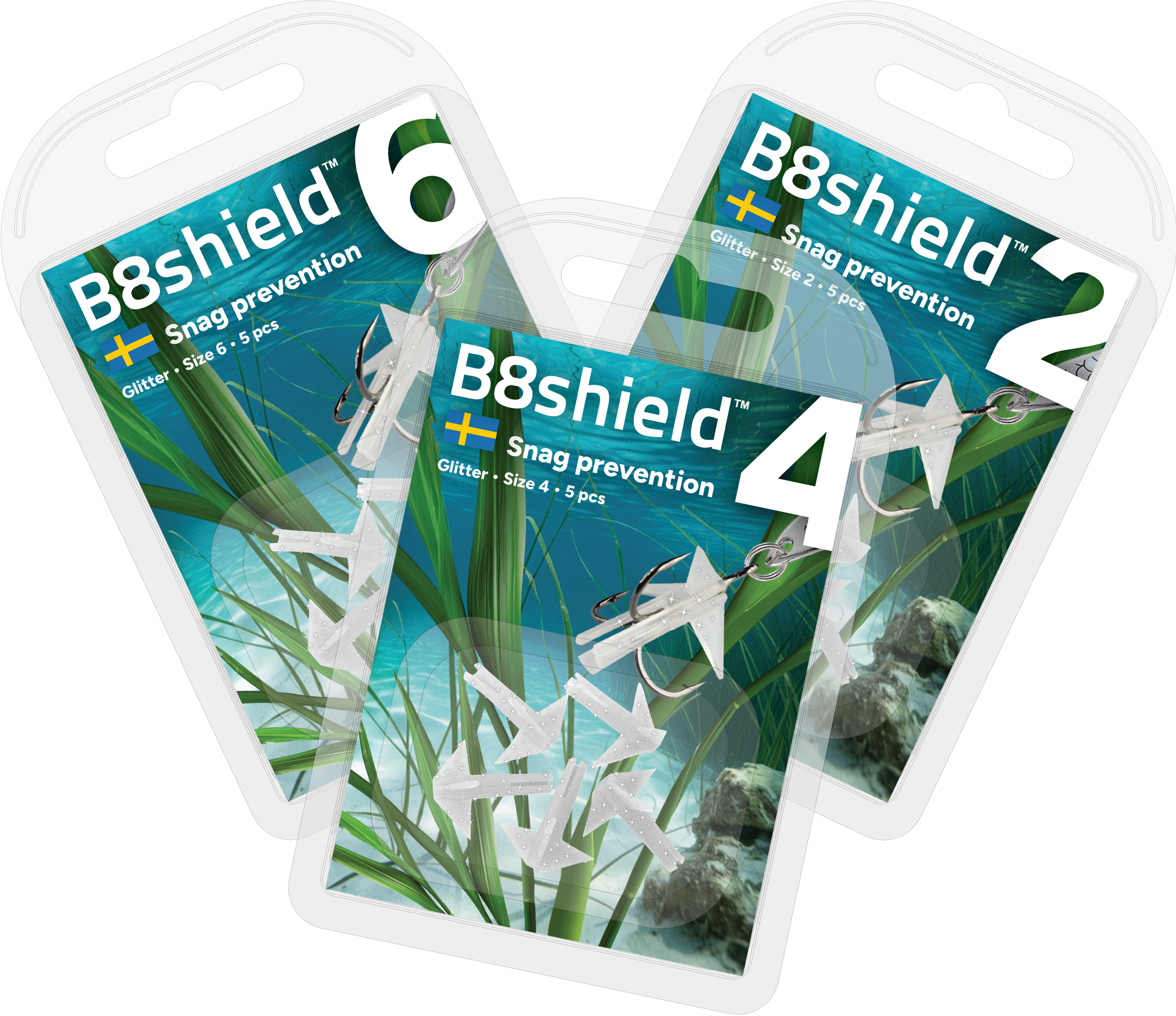 B8Shield™ - Snag prevention 3-pack