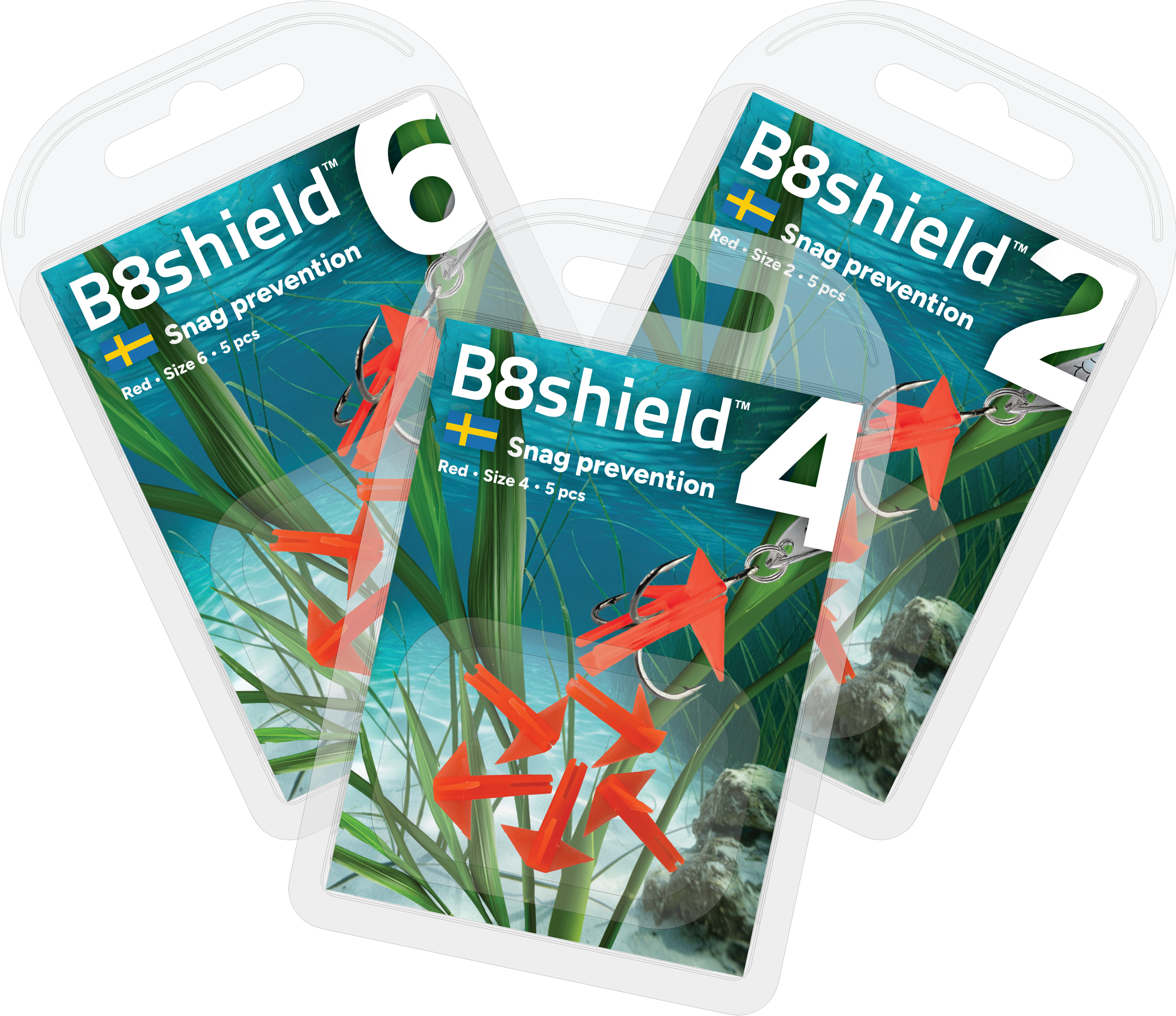 B8Shield™ - Snag prevention 3-pack
