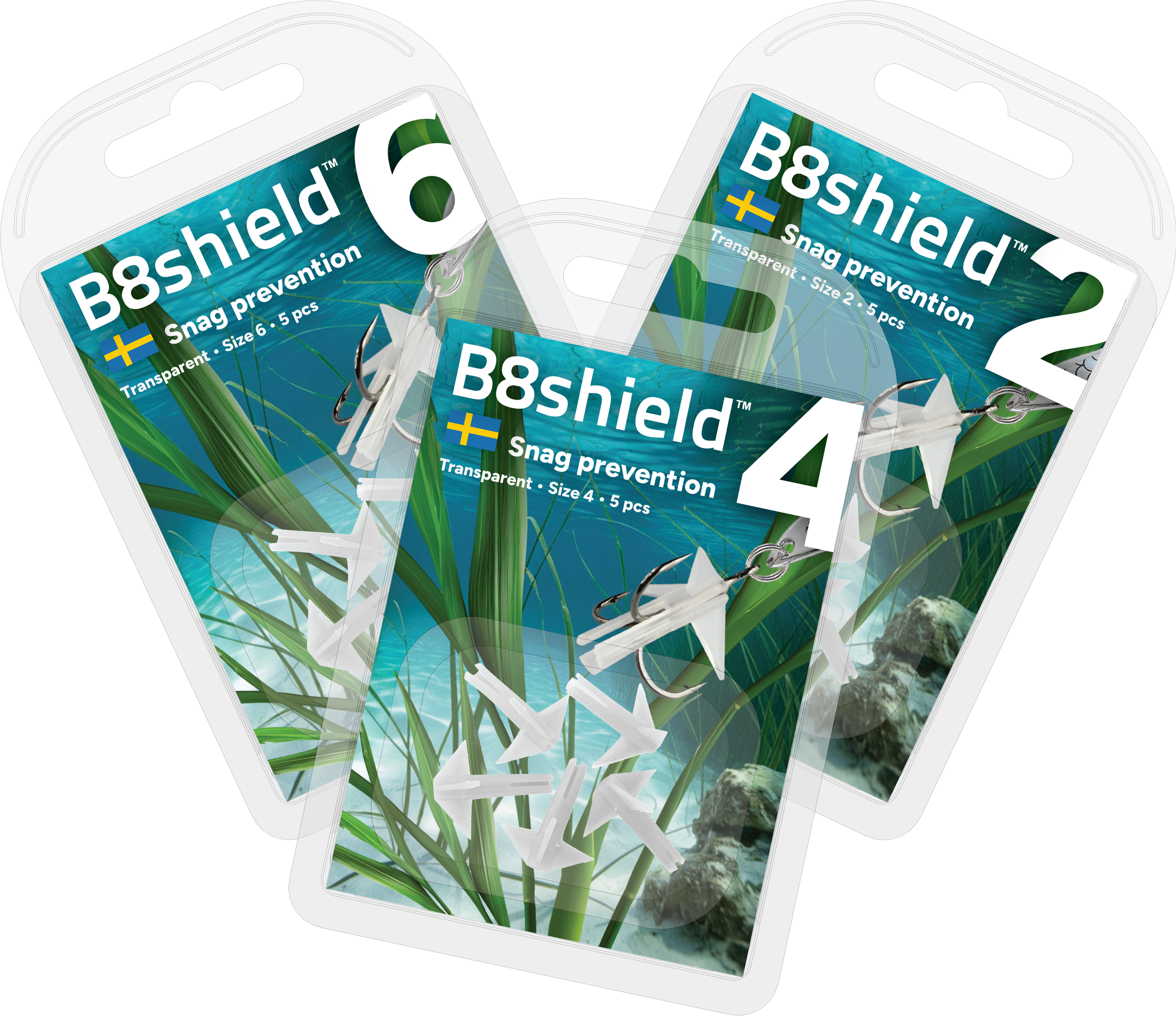 B8Shield™ - Snag prevention 3-pack